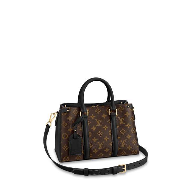 Louis Vuitton Soufflot BB, Monogram Canvas Handbag