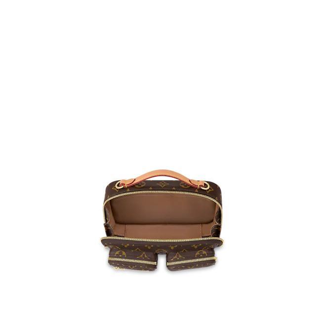 LV Utility Crossbody, Monogram Canvas, Adjustable Strap