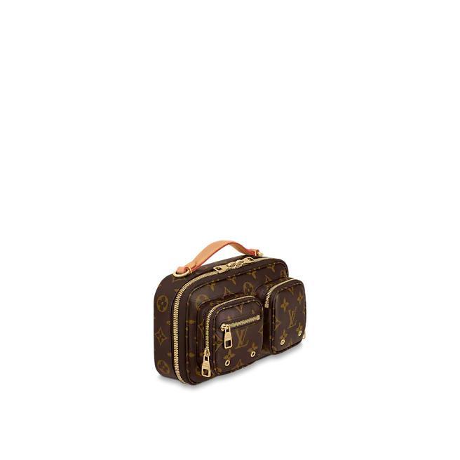 LV Utility Crossbody, Monogram Canvas, Adjustable Strap