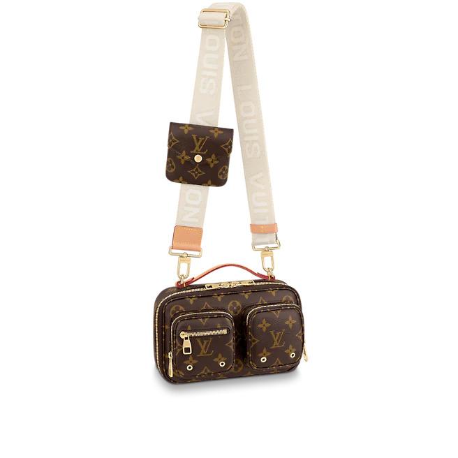 LV Utility Crossbody, Monogram Canvas, Adjustable Strap