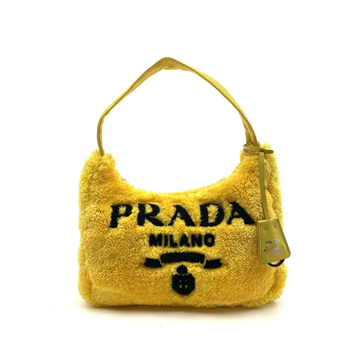 Prada Terry Cloth Bag, Re-Edition 2000 Mini Shoulder