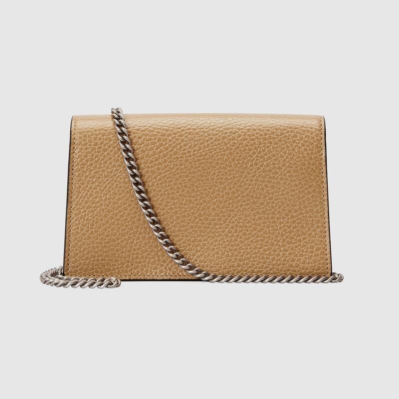 Gucci Dionysus Super Mini Bag Cognac Leather