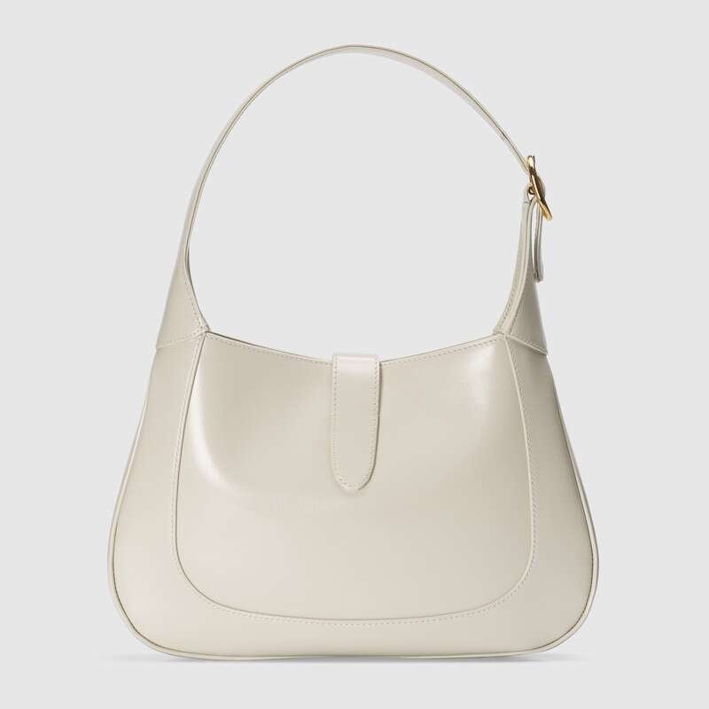 Gucci Jackie 1961 Medium Shoulder Bag White leather