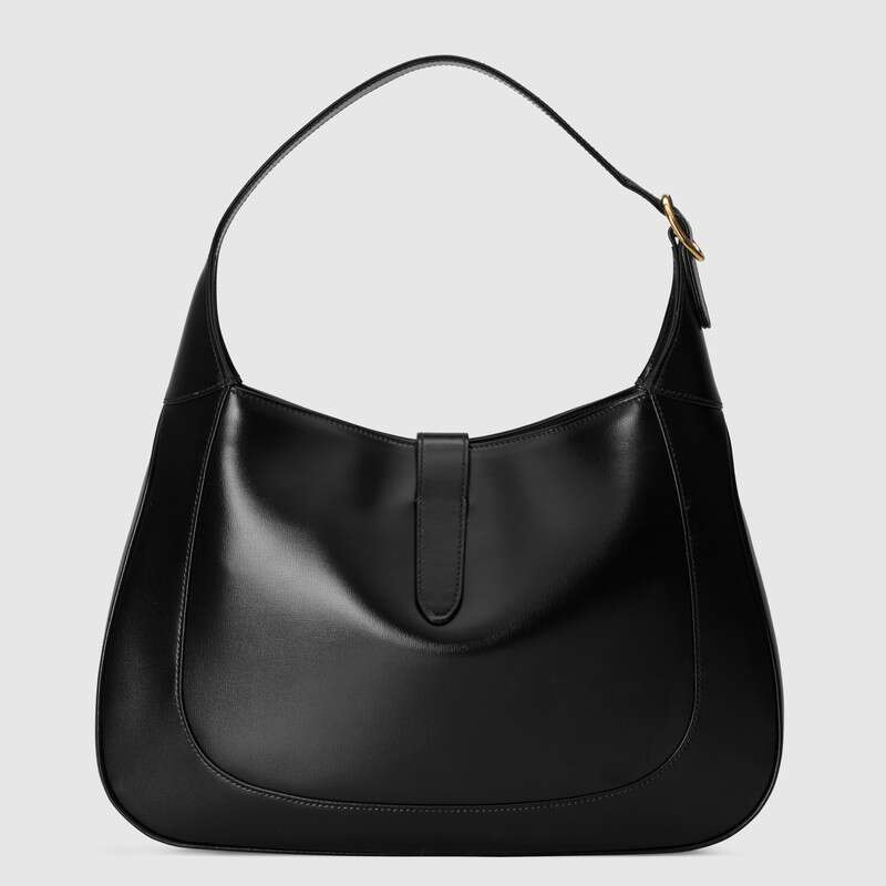 Gucci Jackie 1961 Medium Shoulder Bag Black Leather