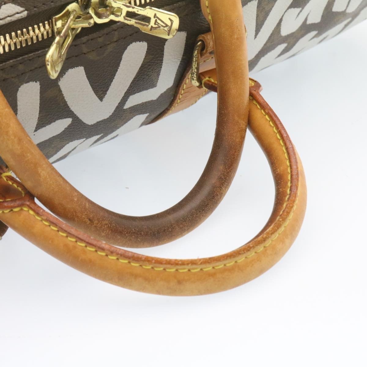 Louis Vuitton Keepall 50, Monogram Graffiti Boston Bag