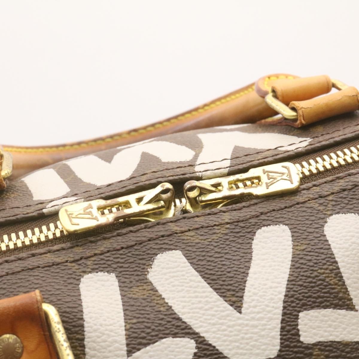 Louis Vuitton Keepall 50, Monogram Graffiti Boston Bag