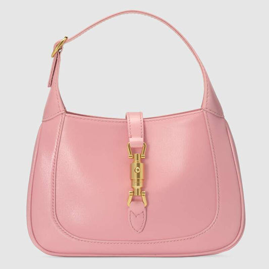 Gucci Jackie 1961 Small Shoulder Bag Light Pink Leather