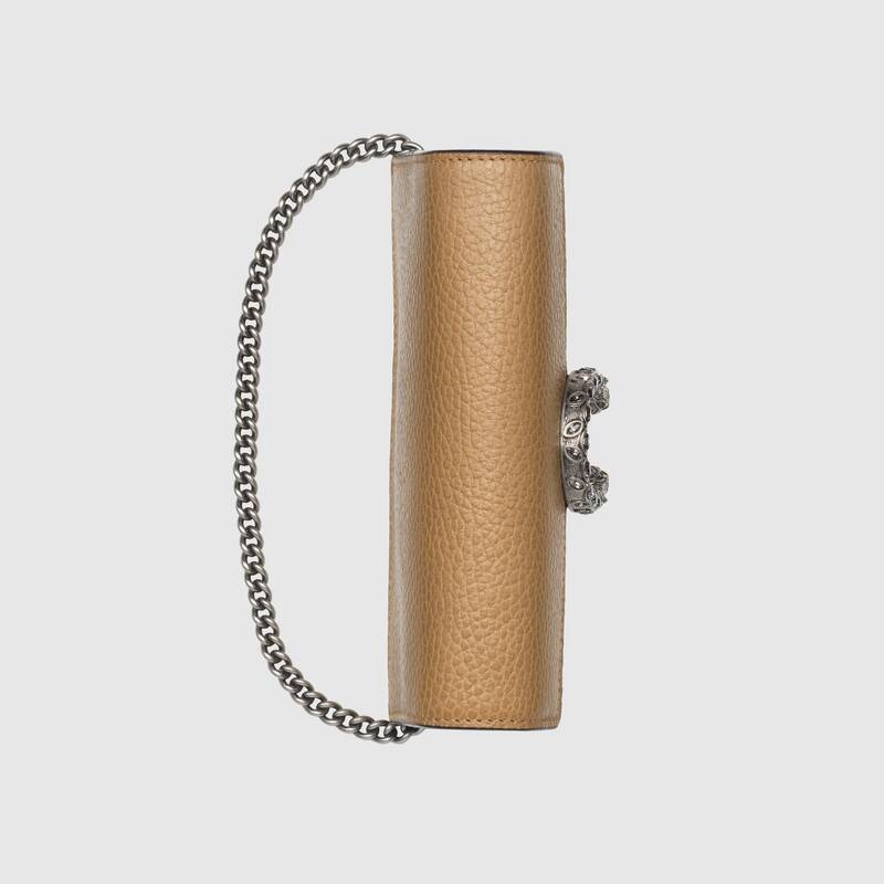 Gucci Dionysus Super Mini Bag Cognac Leather